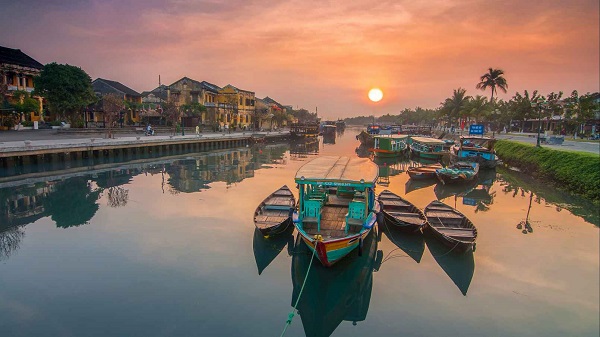 Sonnenuntergang Hoi An